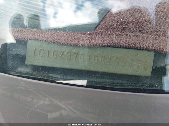 44735209 :رقم المزاد ، 1G1GZ37G1GR199776 vin ، 1986 Chevrolet Monte Carlo مزاد بيع