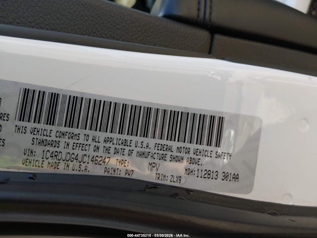 2018 DODGE DURANGO 1C4RDJDG4JC146247 Photo 8