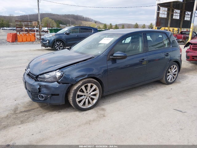 44735217 :رقم المزاد ، WVWNM7AJXCW205370 vin ، 2012 Volkswagen Golf Tdi 4-door مزاد بيع