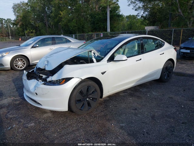 44735219 :رقم المزاد ، 5YJ3E1EA2SF069895 vin ، 2025 Tesla Model 3 Long Range Rear-wheel Drive/standard Rear-wheel Drive مزاد بيع