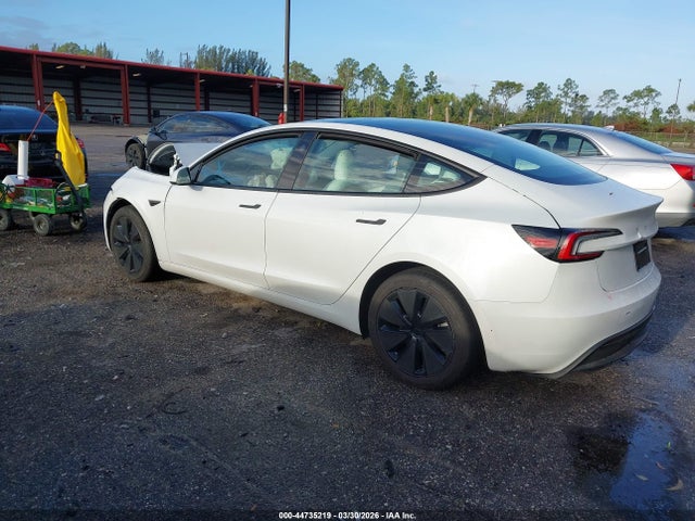 44735219 :رقم المزاد ، 5YJ3E1EA2SF069895 vin ، 2025 Tesla Model 3 Long Range Rear-wheel Drive/standard Rear-wheel Drive مزاد بيع