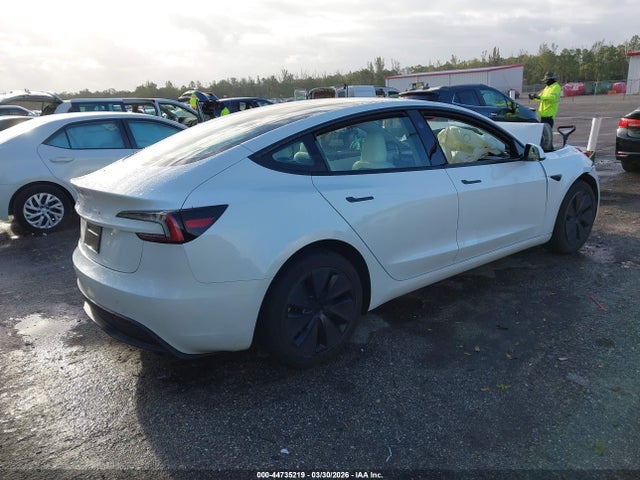 44735219 :رقم المزاد ، 5YJ3E1EA2SF069895 vin ، 2025 Tesla Model 3 Long Range Rear-wheel Drive/standard Rear-wheel Drive مزاد بيع