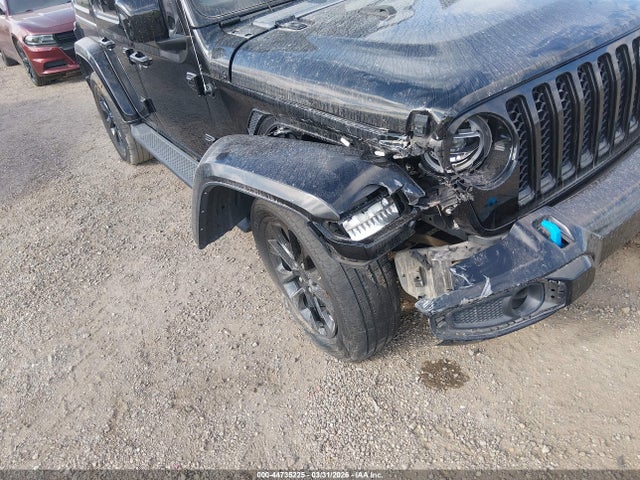 44735225 :رقم المزاد ، 1C4JJXP6XMW759813 vin ، 2021 Jeep Wrangler 4xe Unlimited High Altitude 4x4 مزاد بيع