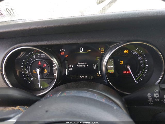 44735225 :رقم المزاد ، 1C4JJXP6XMW759813 vin ، 2021 Jeep Wrangler 4xe Unlimited High Altitude 4x4 مزاد بيع