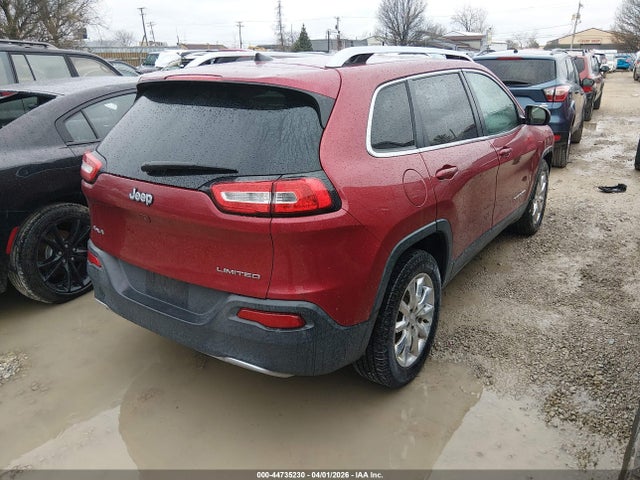 Продаж на аукціоні авто 2016 Jeep Cherokee Limited, vin: 1C4PJMDB9GW239973, номер лоту: 44735230
