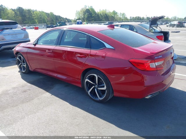 44735294 :رقم المزاد ، 1HGCV1F32KA088327 vin ، 2019 Honda Accord Sport مزاد بيع