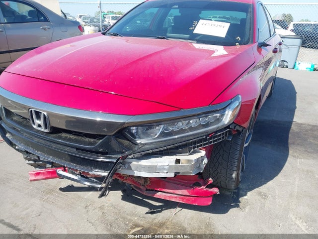 44735294 :رقم المزاد ، 1HGCV1F32KA088327 vin ، 2019 Honda Accord Sport مزاد بيع