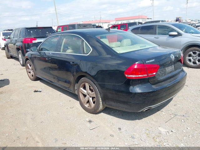 44735317 :رقم المزاد ، 1VWBH7A35CC072251 vin ، 2012 Volkswagen Passat 2.5l Se مزاد بيع
