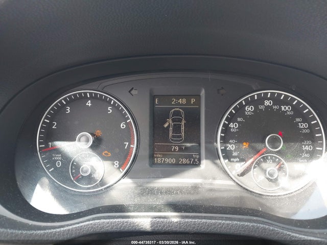 44735317 :رقم المزاد ، 1VWBH7A35CC072251 vin ، 2012 Volkswagen Passat 2.5l Se مزاد بيع