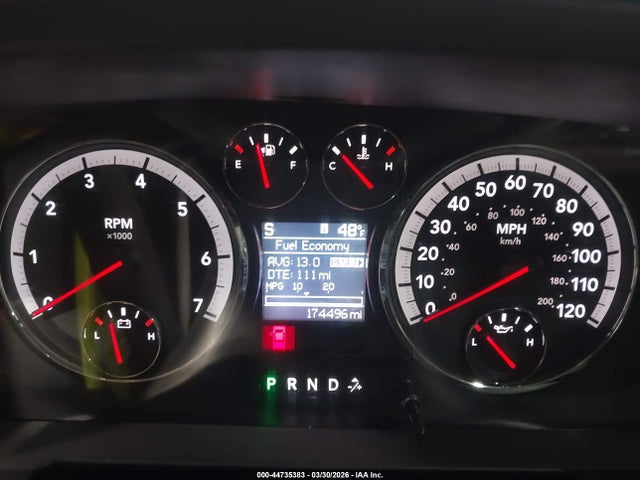 Продаж на аукціоні авто 2011 Ram Ram 1500 Slt, vin: 1D7RB1CT3BS654176, номер лоту: 44735383