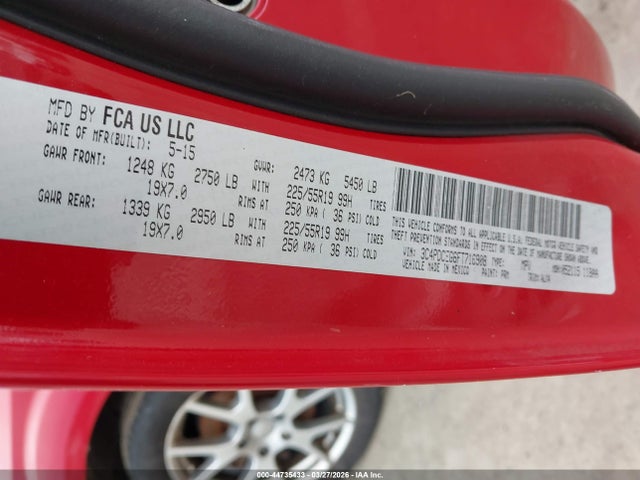 3C4PDCEG6FT716908 Dodge Journey R/t