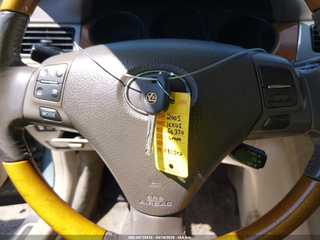 Aukcja sprzedaży 2005 Lexus Es 330, vin: JTHBA30G255081502, numer aukcji: 44735434
