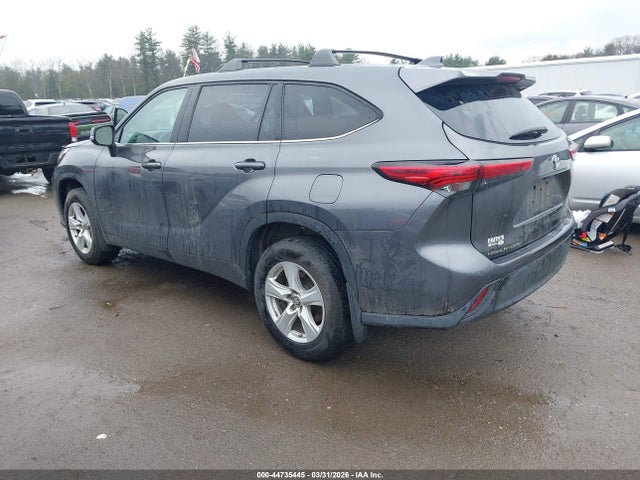2021 Toyota Highlander Le მანქანა იყიდება აუქციონზე, vin: 5TDBZRBH5MS554160, აუქციონის ნომერი: 44735445