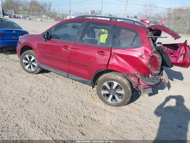 Продаж на аукціоні авто 2017 Subaru Forester 2.5i, vin: JF2SJABC0HH484060, номер лоту: 44735467