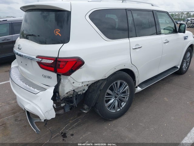 2021 Infiniti Qx80 Luxe მანქანა იყიდება აუქციონზე, vin: JN8AZ2AF2M9717496, აუქციონის ნომერი: 44735476