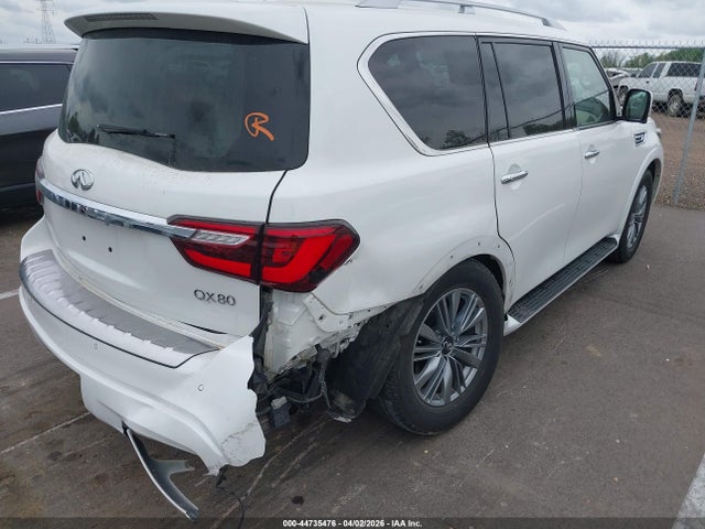 2021 Infiniti Qx80 Luxe მანქანა იყიდება აუქციონზე, vin: JN8AZ2AF2M9717496, აუქციონის ნომერი: 44735476