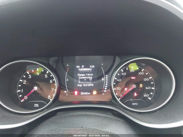 44735527 :رقم المزاد ، 3C4NJDBB4LT168787 vin ، 2020 Jeep Compass Latitude 4x4 مزاد بيع