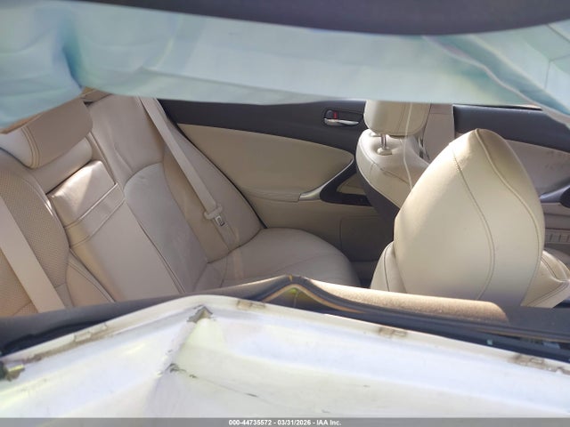 Продажа на аукционе авто 2012 Lexus Is 250, vin: JTHBF5C29C5158618, номер лота: 44735572