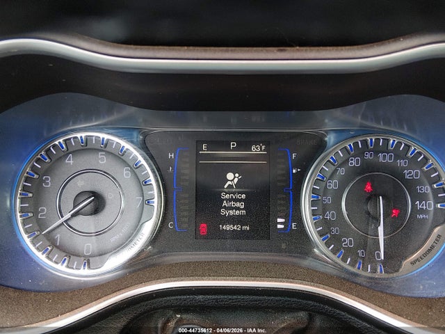 2017 Chrysler 200 Touring მანქანა იყიდება აუქციონზე, vin: 1C3CCCFB6HN512007, აუქციონის ნომერი: 44735612