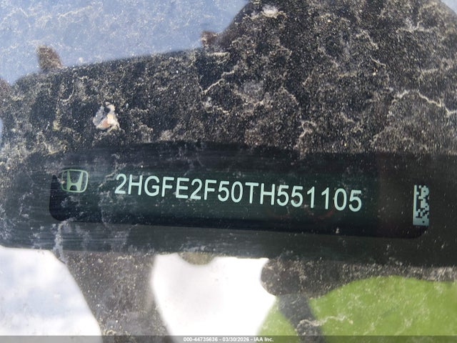 Honda Civic Sport 2026 2HGFE2F50TH551105 Image 9