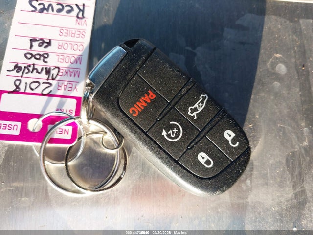 2018 Chrysler 300 Limited მანქანა იყიდება აუქციონზე, vin: 2C3CCAEG3JH120151, აუქციონის ნომერი: 44735640
