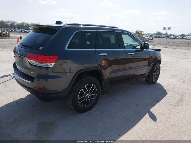 44735772 :رقم المزاد ، 1C4RJFBG9JC127816 vin ، 2018 Jeep Grand Cherokee Limited 4x4 مزاد بيع