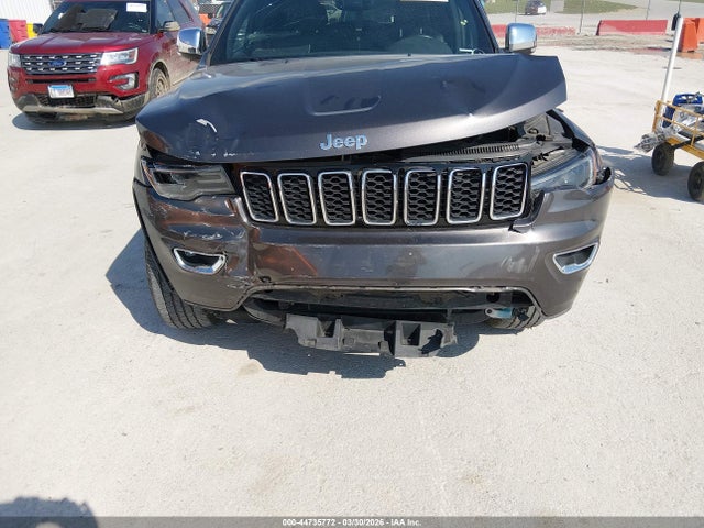 44735772 :رقم المزاد ، 1C4RJFBG9JC127816 vin ، 2018 Jeep Grand Cherokee Limited 4x4 مزاد بيع