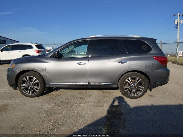 2017 Nissan Pathfinder Platinum მანქანა იყიდება აუქციონზე, vin: 5N1DR2MM3HC631184, აუქციონის ნომერი: 44735807
