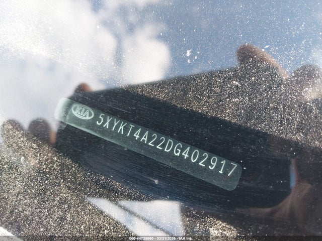 2013 Kia Sorento Lx V6 მანქანა იყიდება აუქციონზე, vin: 5XYKT4A22DG402917, აუქციონის ნომერი: 44735860