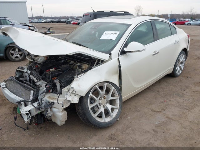 44735929 :رقم المزاد ، 2G4GU5GX7E9221400 vin ، 2014 Buick Regal Gs مزاد بيع