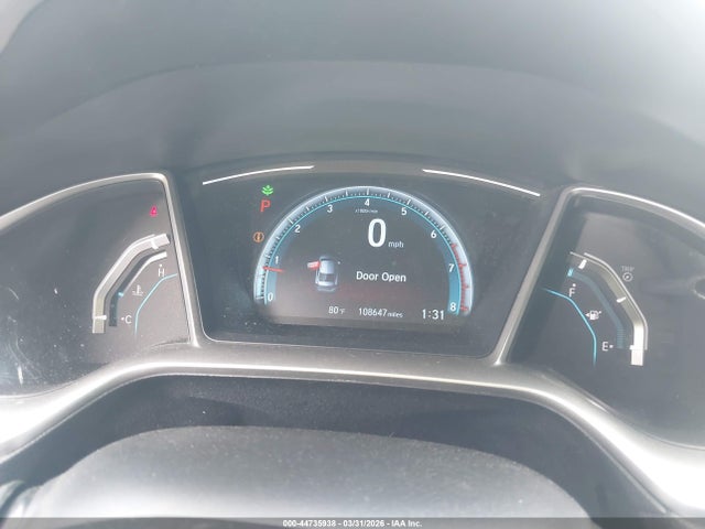 2017 Honda Civic Ex-l მანქანა იყიდება აუქციონზე, vin: 2HGFC1F89HH630340, აუქციონის ნომერი: 44735938