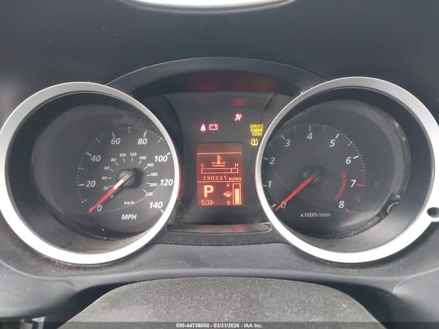 Aukcja sprzedaży 2010 Mitsubishi Lancer De, vin: JA32U1FU9AU013500, numer aukcji: 44736050