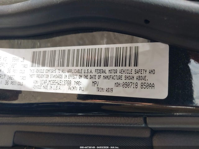 Продаж на аукціоні авто 2017 Jeep Cherokee Latitude 4x4, vin: 1C4PJMCB5HW513768, номер лоту: 44736149