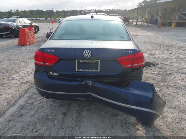 44736170 :رقم المزاد ، 1VWBN7A37DC021358 vin ، 2013 Volkswagen Passat 2.0l Tdi Se مزاد بيع