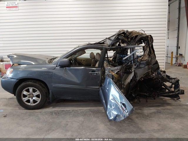 44736204 :رقم المزاد ، JTEHF21A730116154 vin ، 2003 Toyota Highlander Limited V6 مزاد بيع