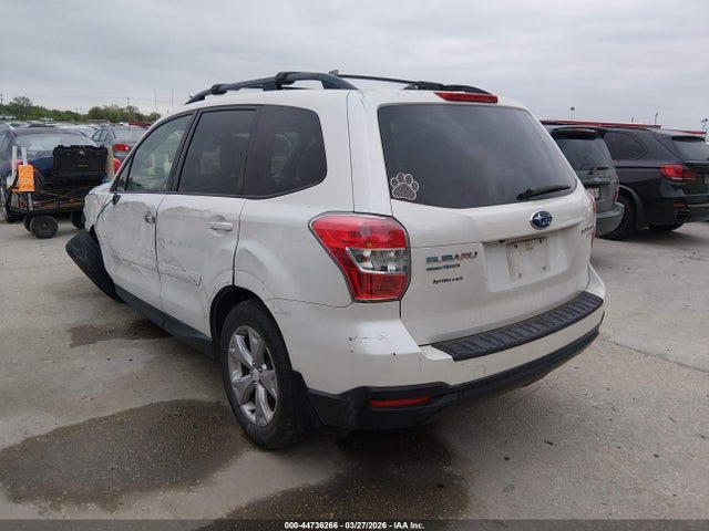 2015 Subaru Forester 2.5i Premium მანქანა იყიდება აუქციონზე, vin: JF2SJAFC8FH425040, აუქციონის ნომერი: 44736266