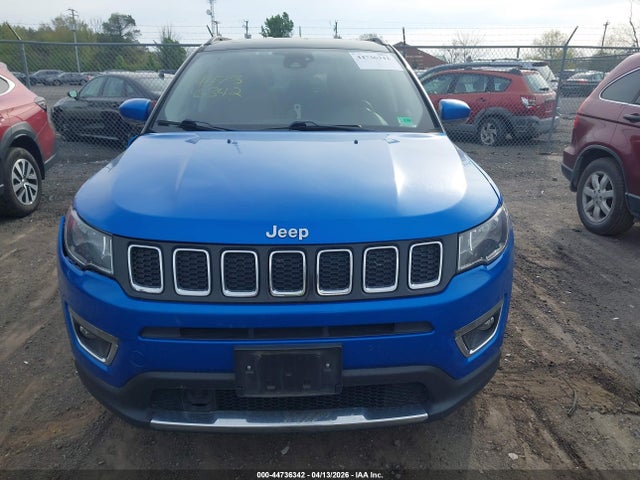 44736342 :رقم المزاد ، 3C4NJDCB8MT604833 vin ، 2021 Jeep Compass Limited 4x4 مزاد بيع