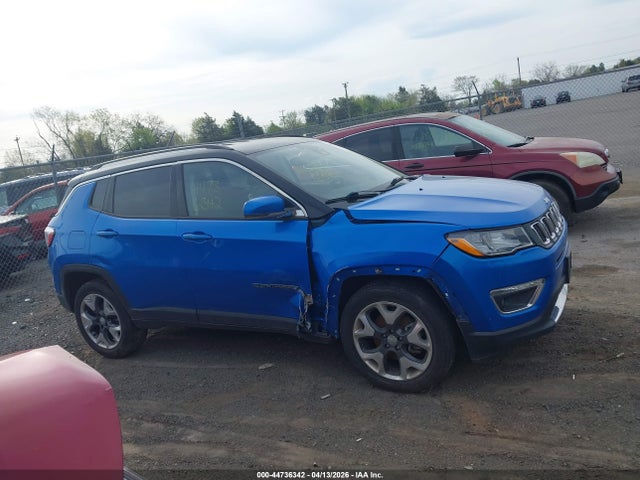 44736342 :رقم المزاد ، 3C4NJDCB8MT604833 vin ، 2021 Jeep Compass Limited 4x4 مزاد بيع