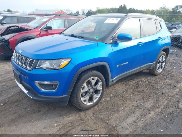 44736342 :رقم المزاد ، 3C4NJDCB8MT604833 vin ، 2021 Jeep Compass Limited 4x4 مزاد بيع