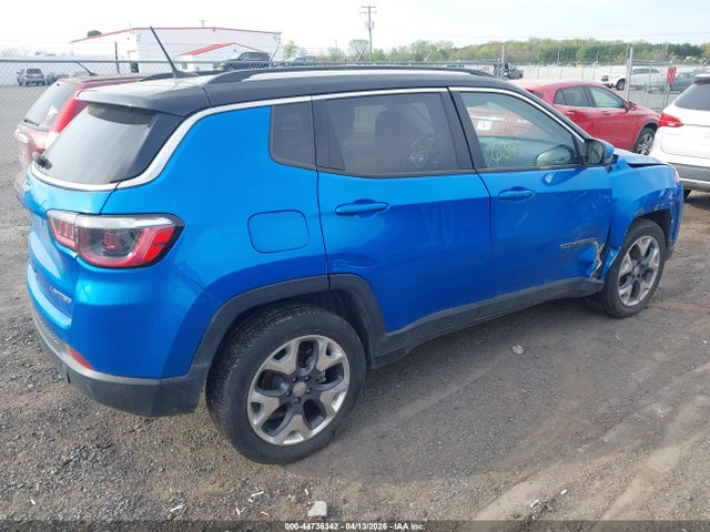 44736342 :رقم المزاد ، 3C4NJDCB8MT604833 vin ، 2021 Jeep Compass Limited 4x4 مزاد بيع