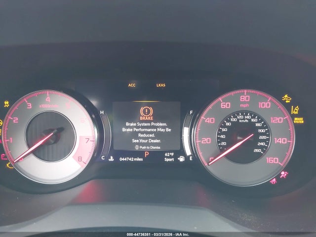 2020 Acura Rdx A-spec Package მანქანა იყიდება აუქციონზე, vin: 5J8TC1H68LL002330, აუქციონის ნომერი: 44736381