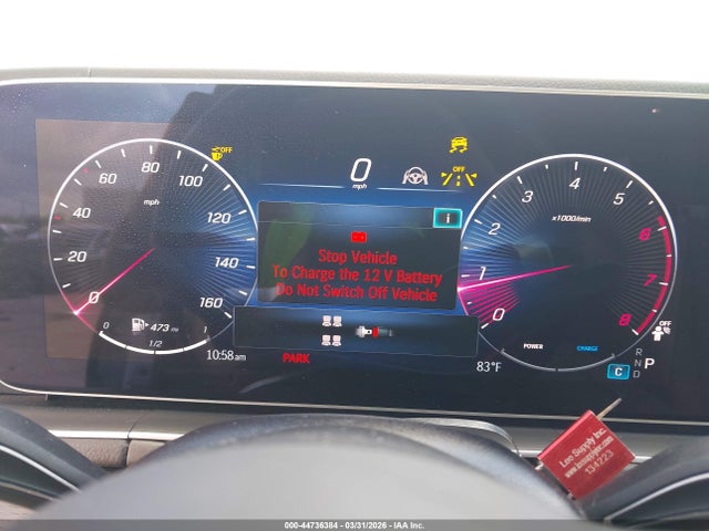 44736384 :رقم المزاد ، 4JGFF5KE5RB271910 vin ، 2024 Mercedes-benz Gls 450 4matic مزاد بيع