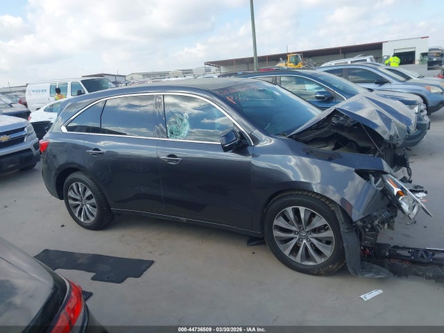 Продаж на аукціоні авто 2014 Acura Mdx Technology Package, vin: 5FRYD4H46EB032304, номер лоту: 44736509