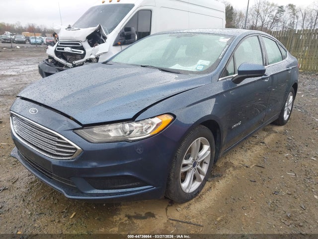44736664 :رقم المزاد ، 3FA6P0LU9JR275765 vin ، 2018 Ford Fusion Hybrid Se مزاد بيع