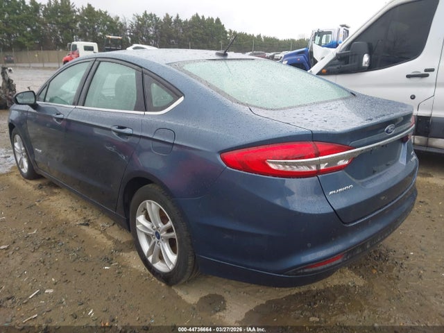 44736664 :رقم المزاد ، 3FA6P0LU9JR275765 vin ، 2018 Ford Fusion Hybrid Se مزاد بيع