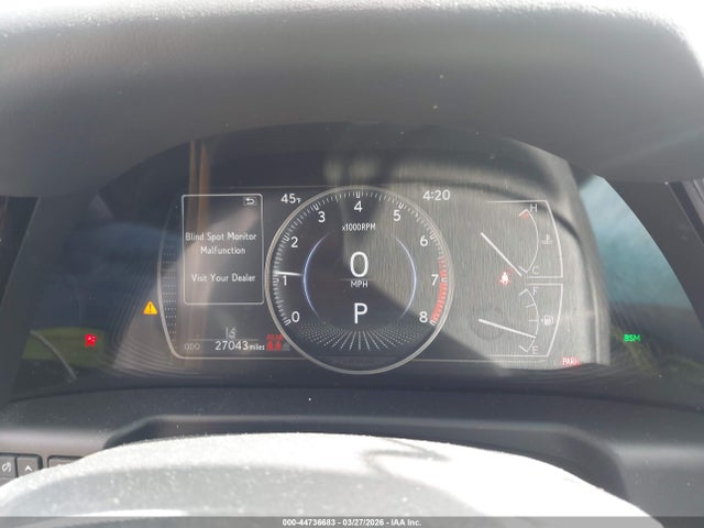 2022 Lexus Es 350 მანქანა იყიდება აუქციონზე, vin: 58ADZ1B16NU132834, აუქციონის ნომერი: 44736683