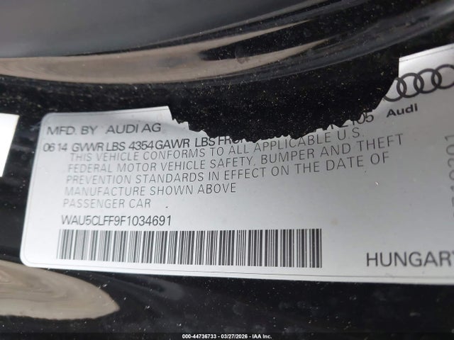 2015 AUDI A3 WAU5CLFF9F1034691 Photo 8