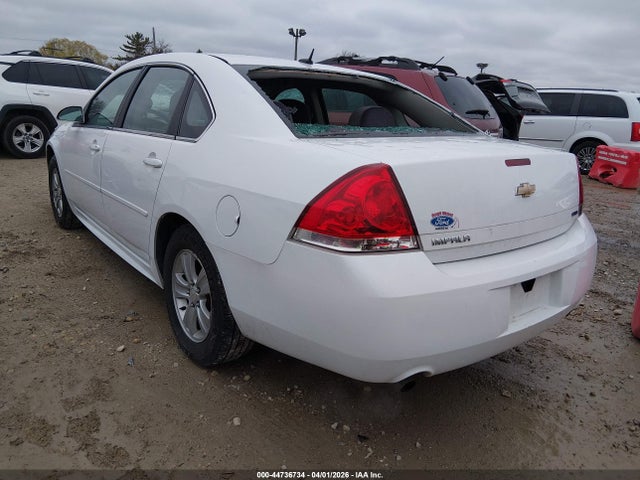 2014 Chevrolet Impala Limited Ls მანქანა იყიდება აუქციონზე, vin: 2G1WA5E32E1154933, აუქციონის ნომერი: 44736734