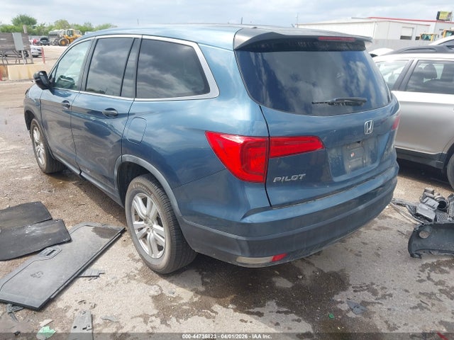 Продажа на аукционе авто 2017 Honda Pilot Lx, vin: 5FNYF6H16HB053025, номер лота: 44736823