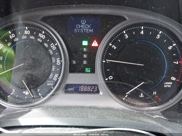 2009 Lexus Is 250 მანქანა იყიდება აუქციონზე, vin: JTHBK262X92083024, აუქციონის ნომერი: 44736850